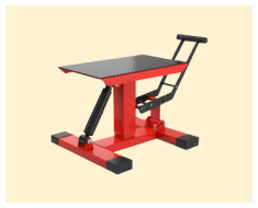 3D image of a mechanical equipment