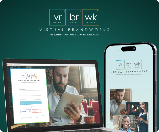 Virtual Brand Work UI/UX by logic simplified