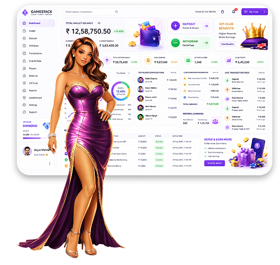 Club & Rake Functionality solutions for real money board games