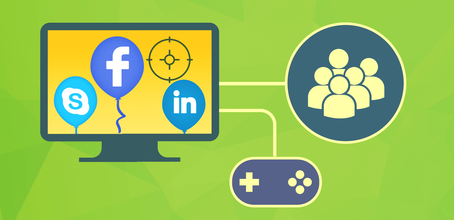 Build Social Games on FaceBook, LinkedIn, Skype