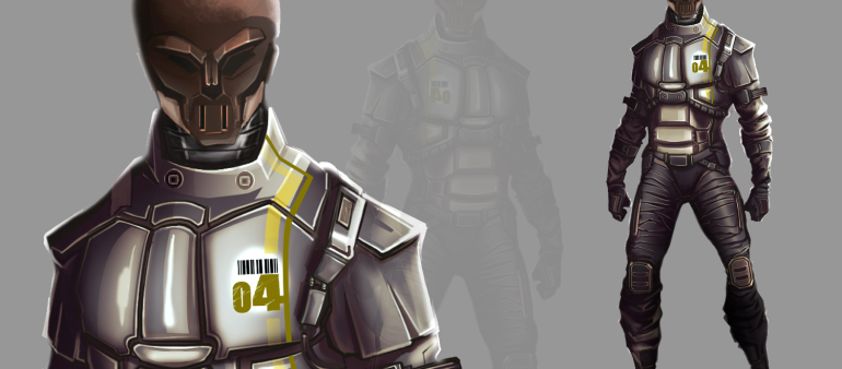 Action Game character Concept 3