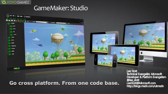 GameMaker game engine for video game development