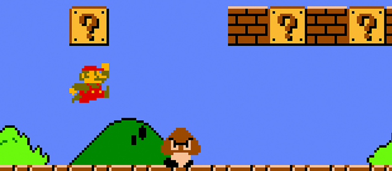 mario 8 bit game