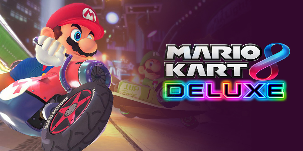 Mario Kart 8 Deluxe - A kart racing series game