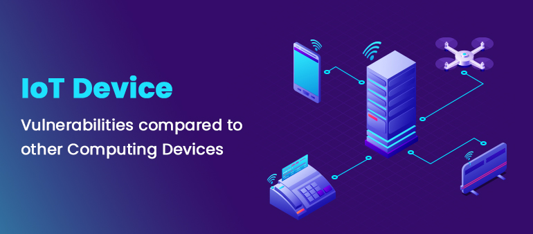 IoT sensors Vs other computing devices risks on a network