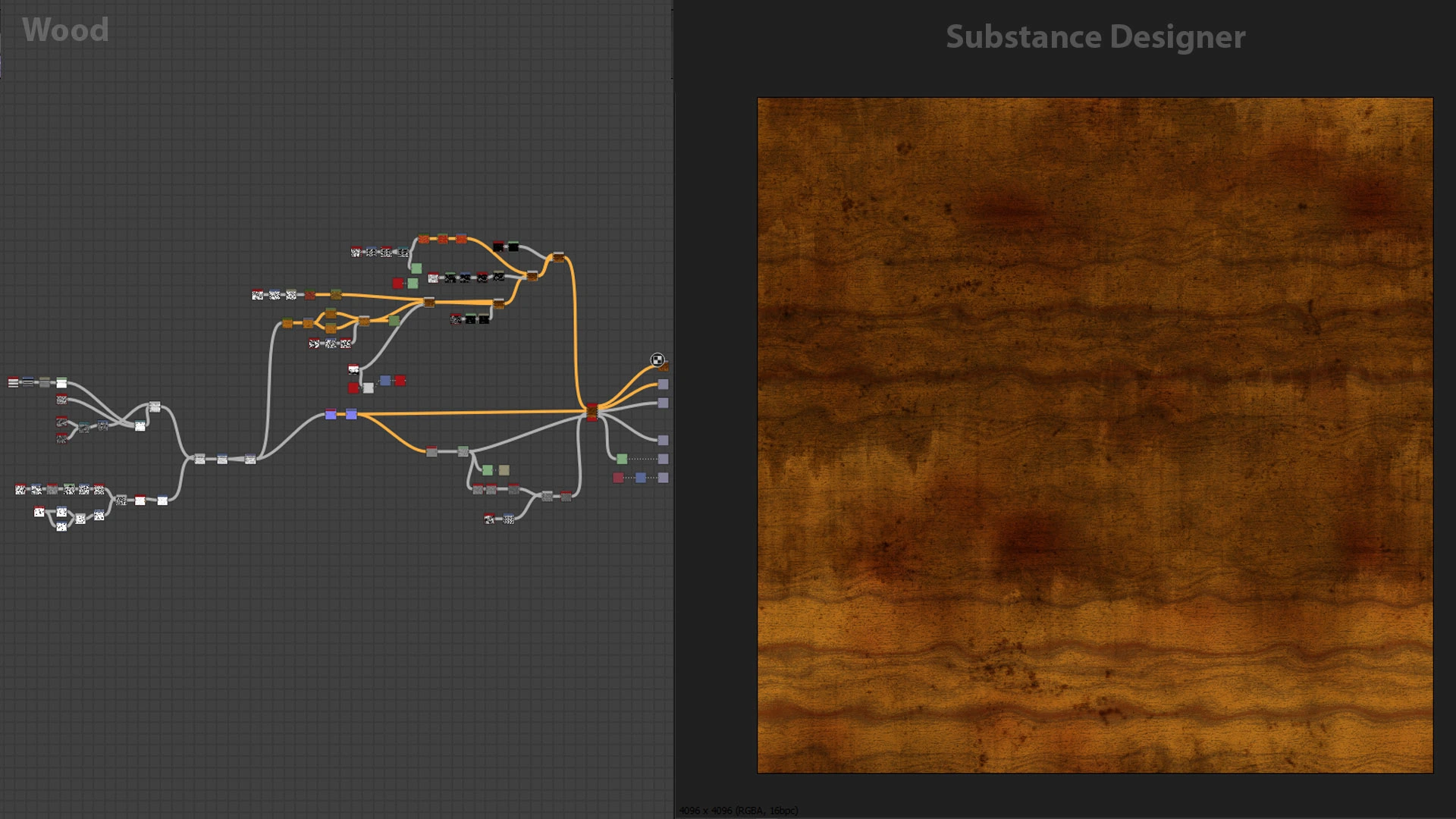 Wood in Substance Designer