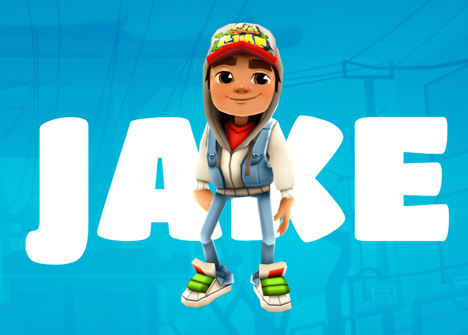 Jake from Subway Surfers.